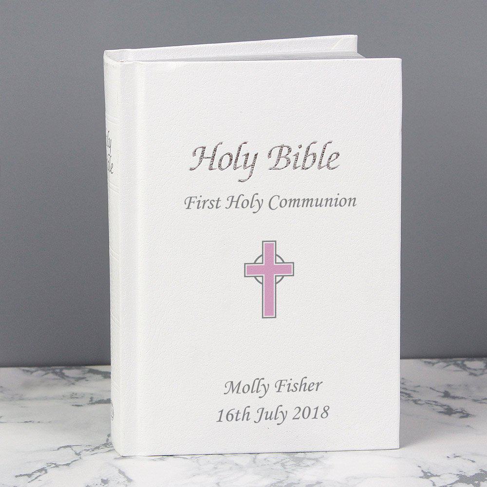 Pink Cross Bible