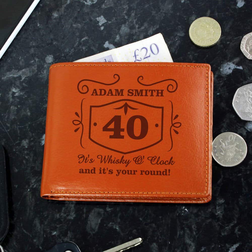 Classic Whisky Tan Leather Wallet