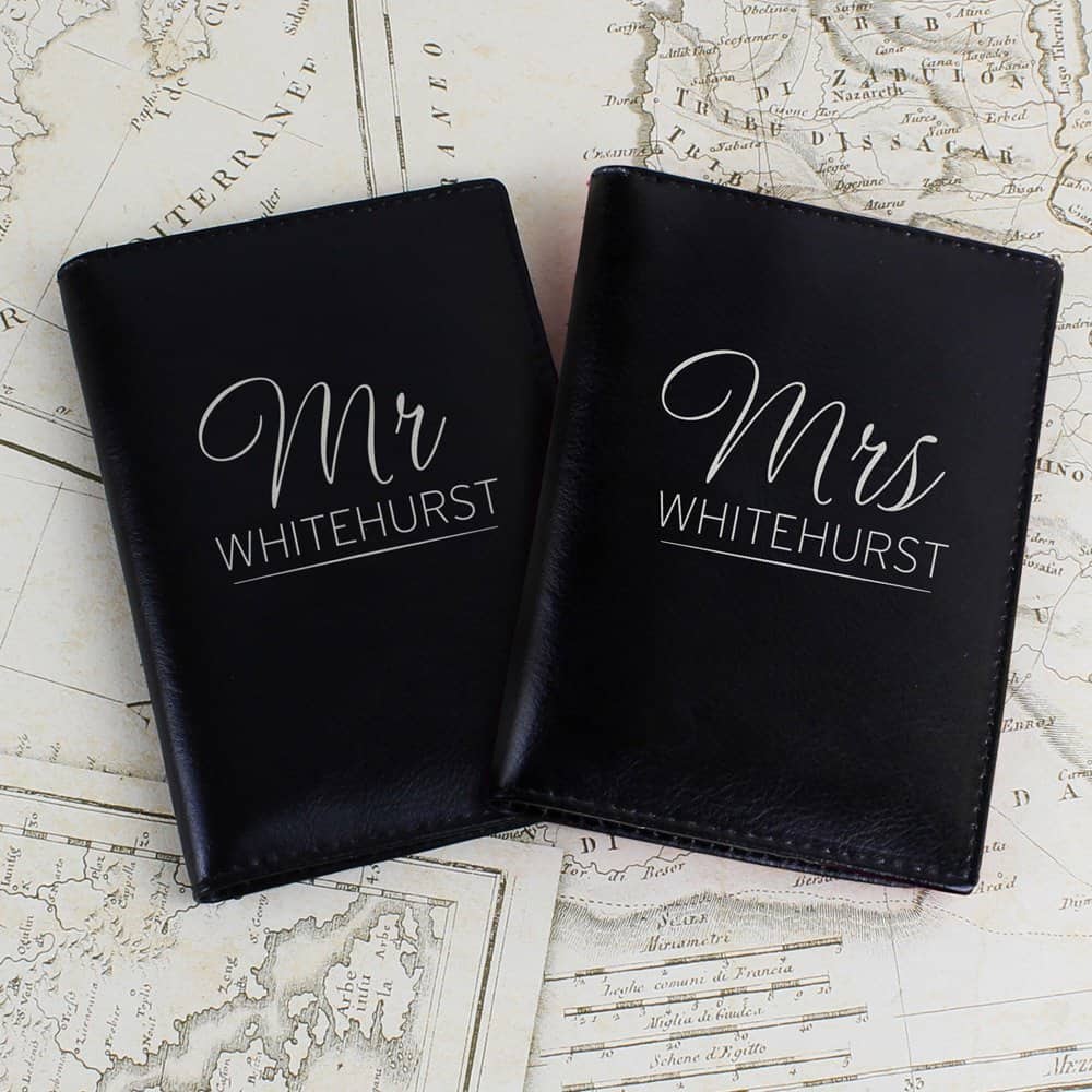 Mr & Mrs Black Passport Holders
