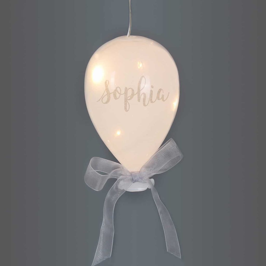 Message LED Glass Balloon