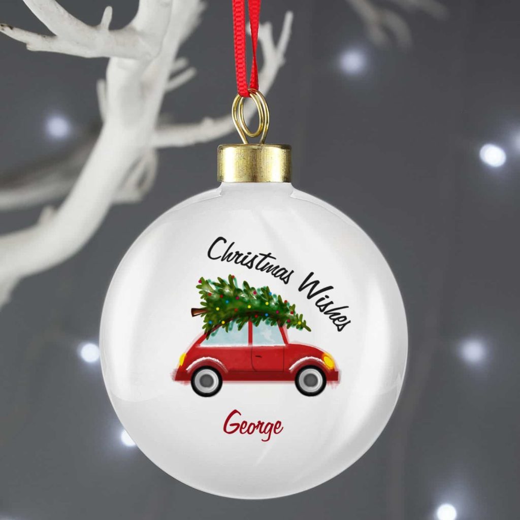 Driving Home For Christmas' Bauble