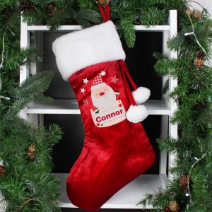 Pocket Santa Luxury Stocking