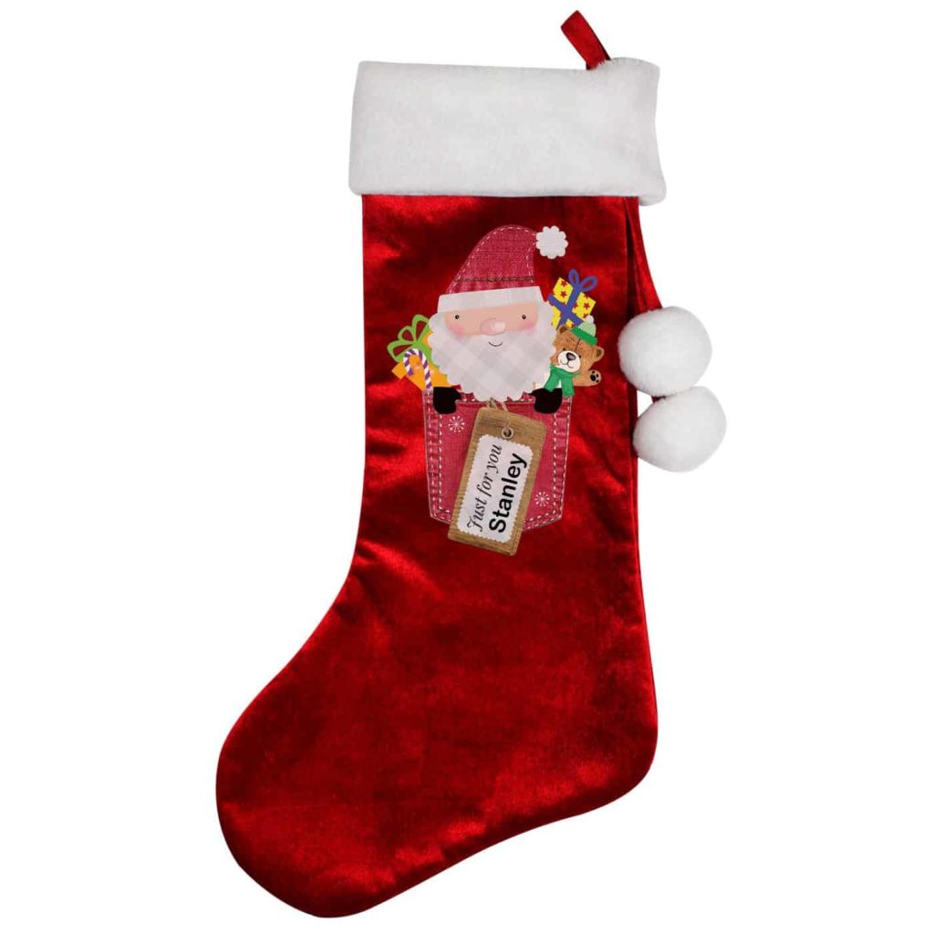 Santa Claus Luxury Stocking