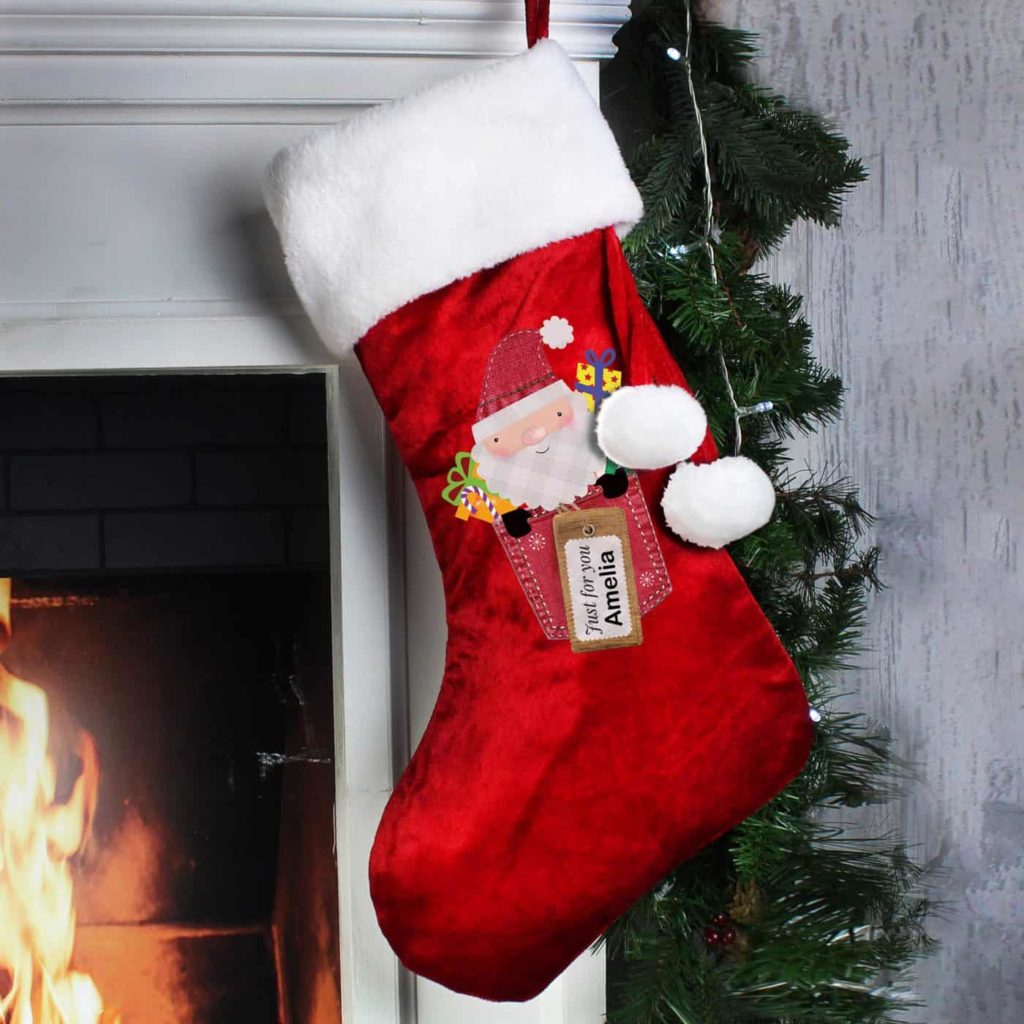 Santa Claus Luxury Stocking