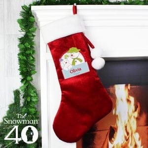 The Snowman and the Snowdog Luxury Stocking