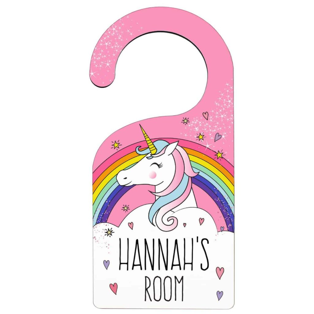 Unicorn Door Hanger