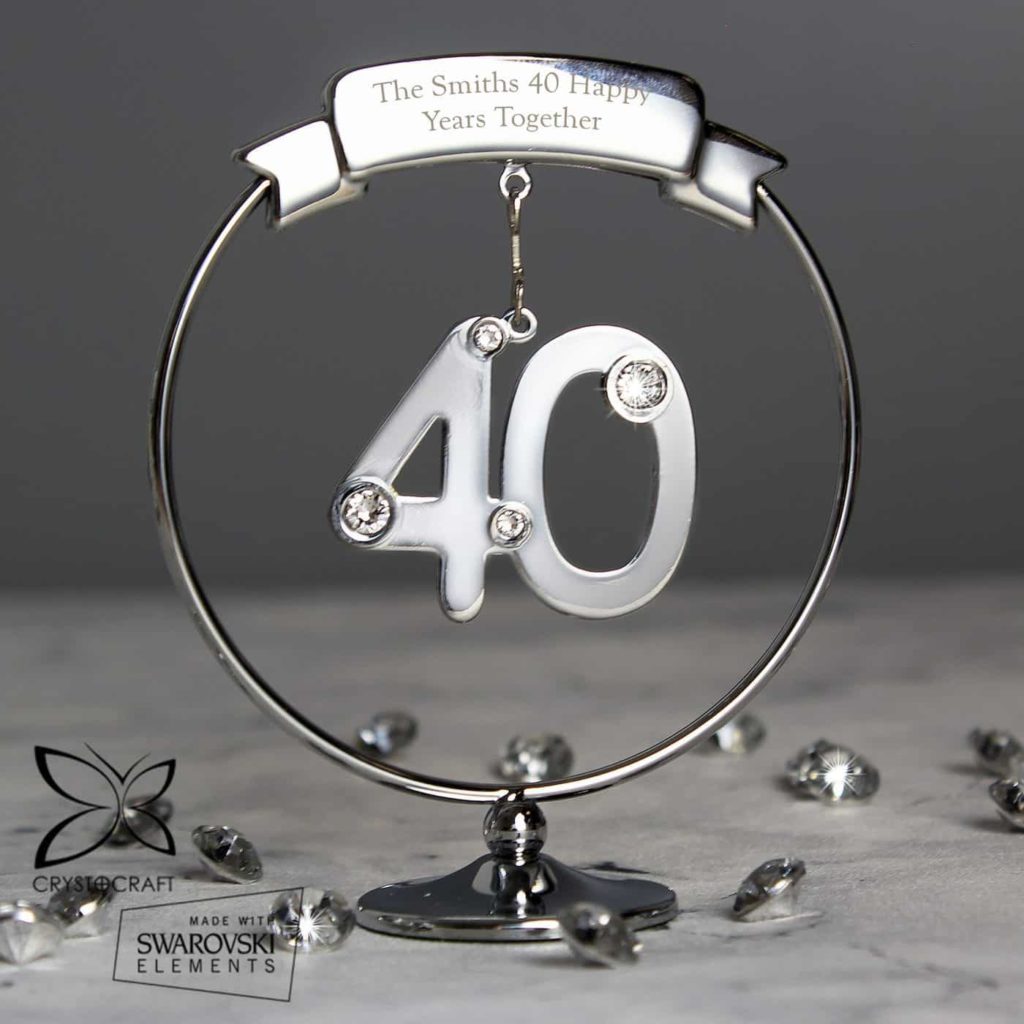 Crystocraft 40th Celebration Ornament