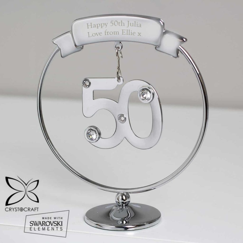 Crystocraft 50th Celebration Ornament