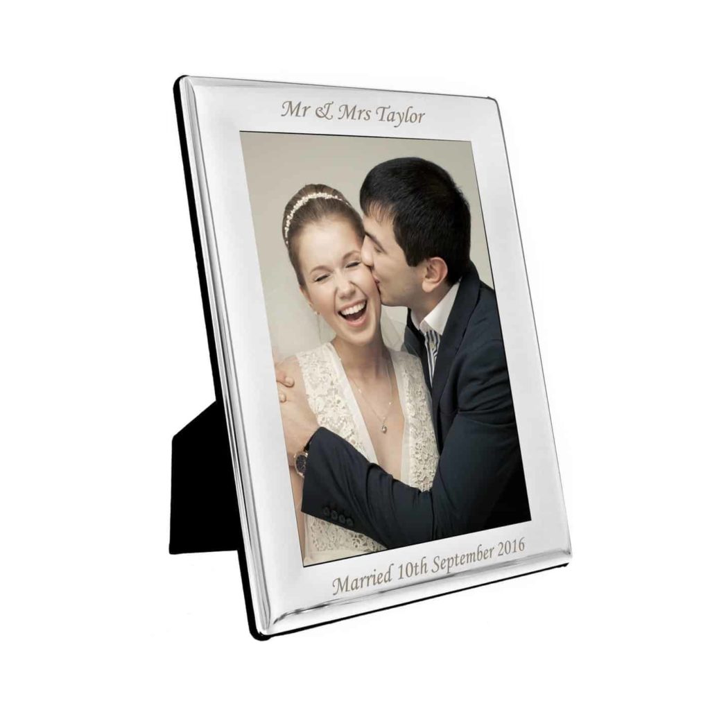 Silver Plated 5x7 Photo Frame