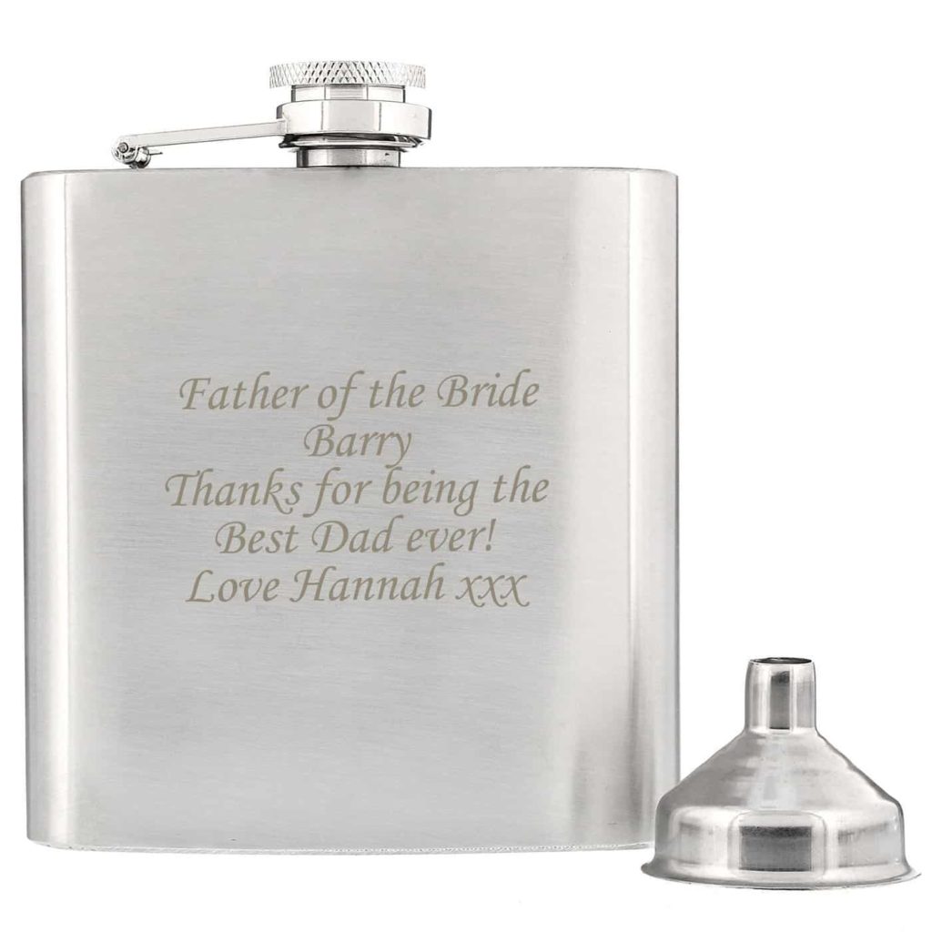 Boxed Stainless Steel Hip Flask