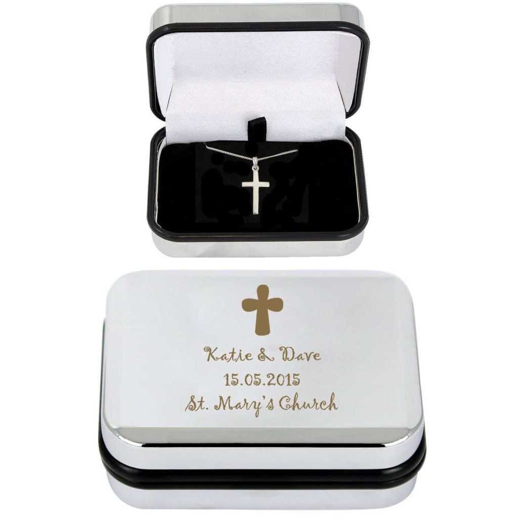 Cross Necklace and Box