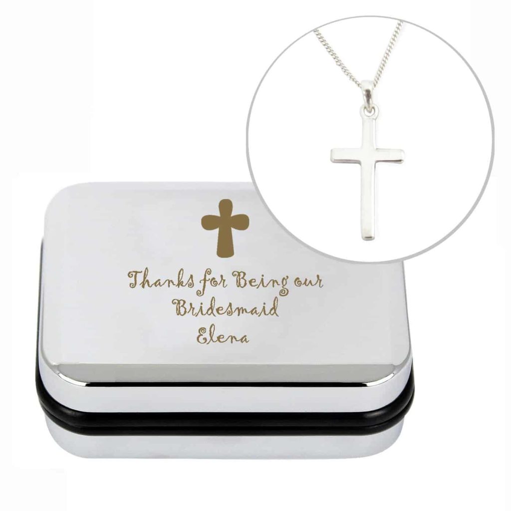 Cross Necklace and Box