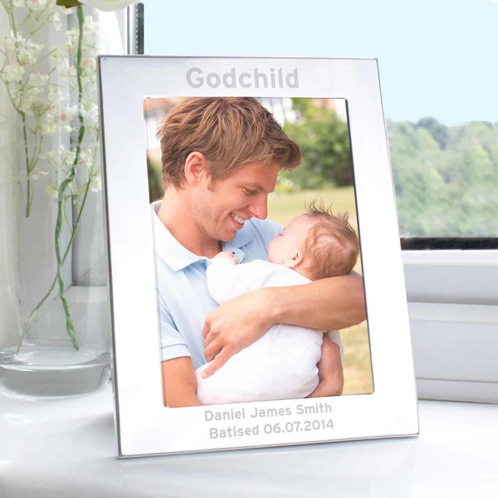 Silver 5x7 Bold Style Photo Frame