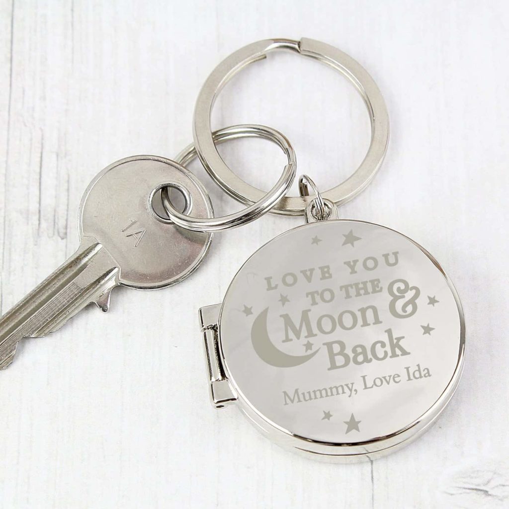 To the Moon and Back...Photo Keyring