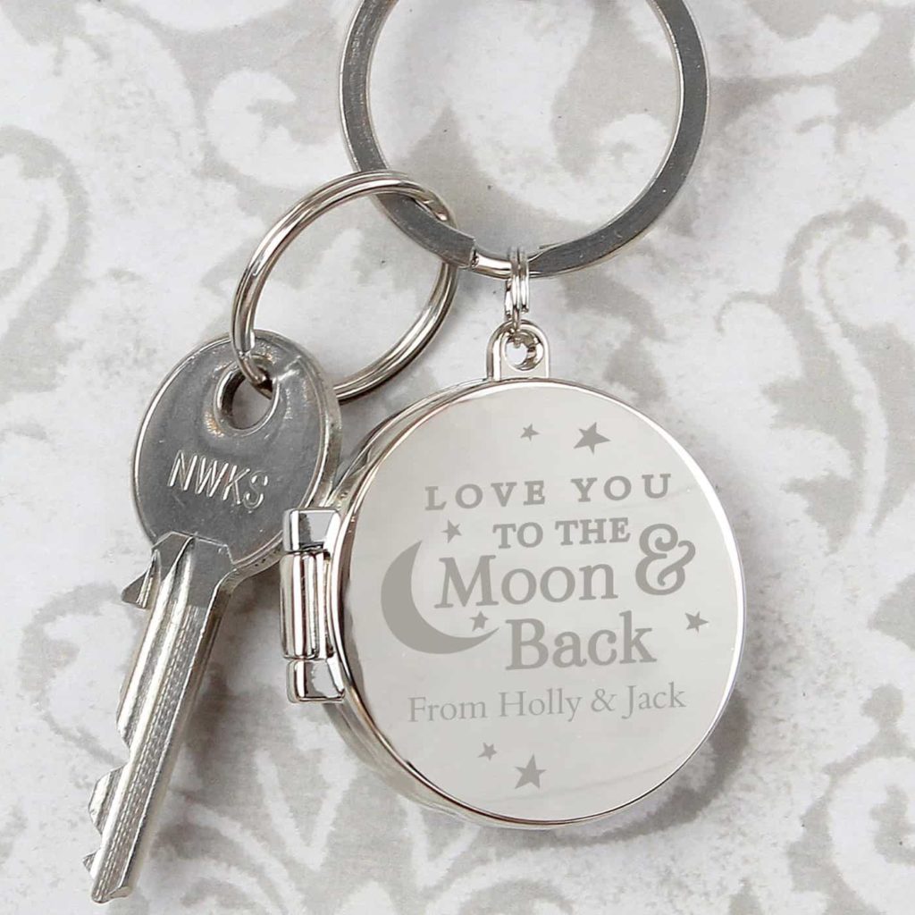 To the Moon and Back...Photo Keyring