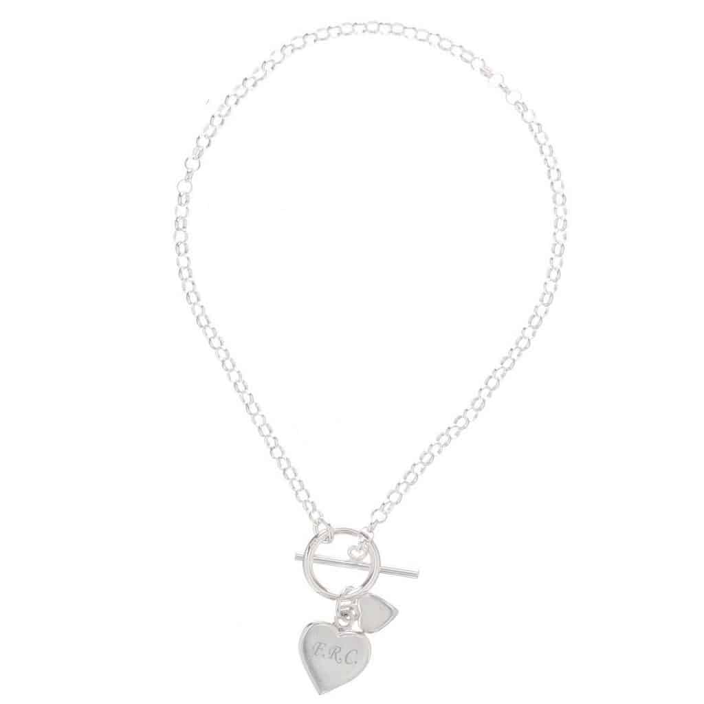 Hearts T-Bar Bracelet