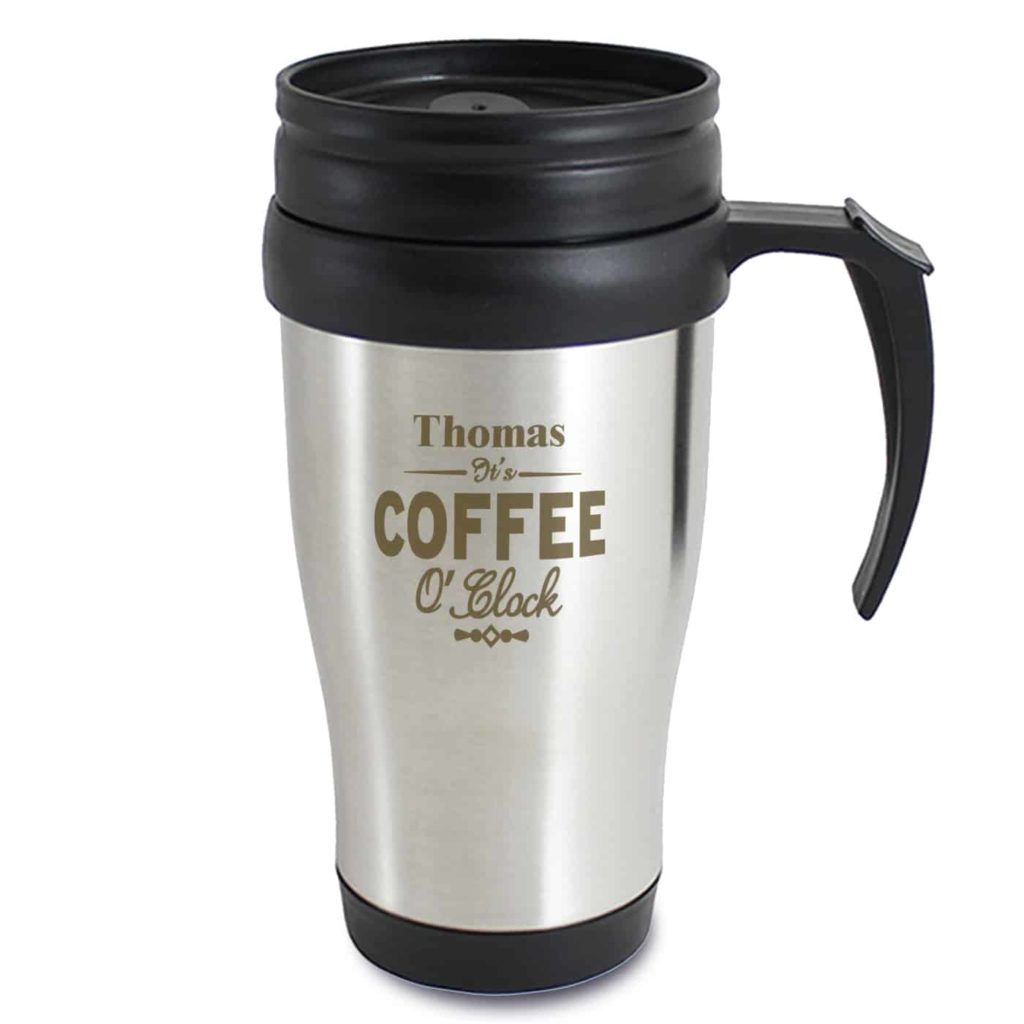 Coffee O'Clock Travel Mug