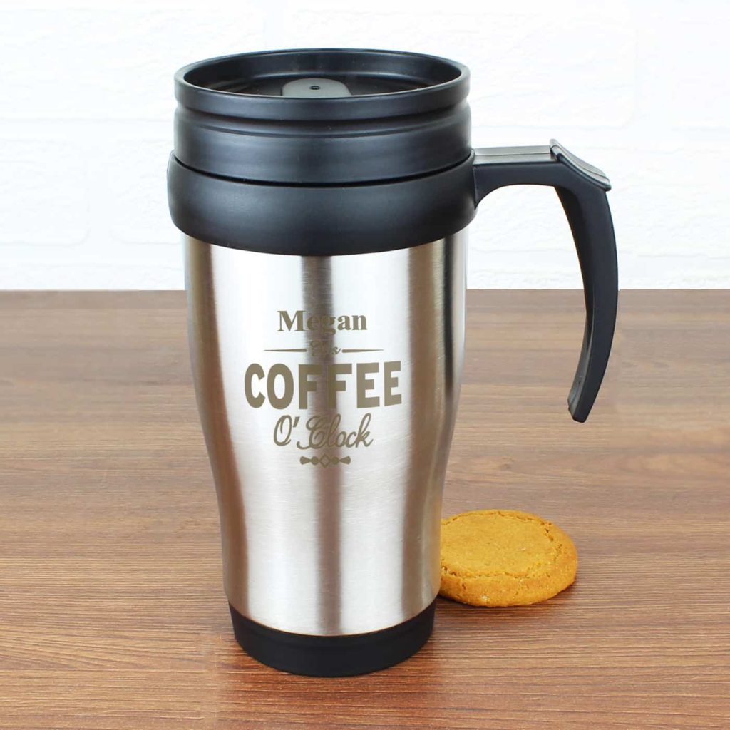Coffee O'Clock Travel Mug