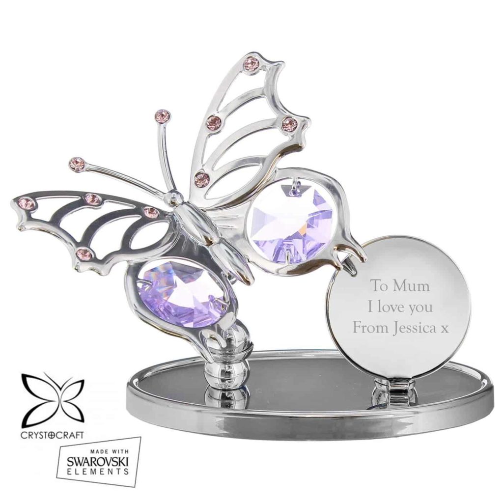 Crystocraft Butterfly Ornament