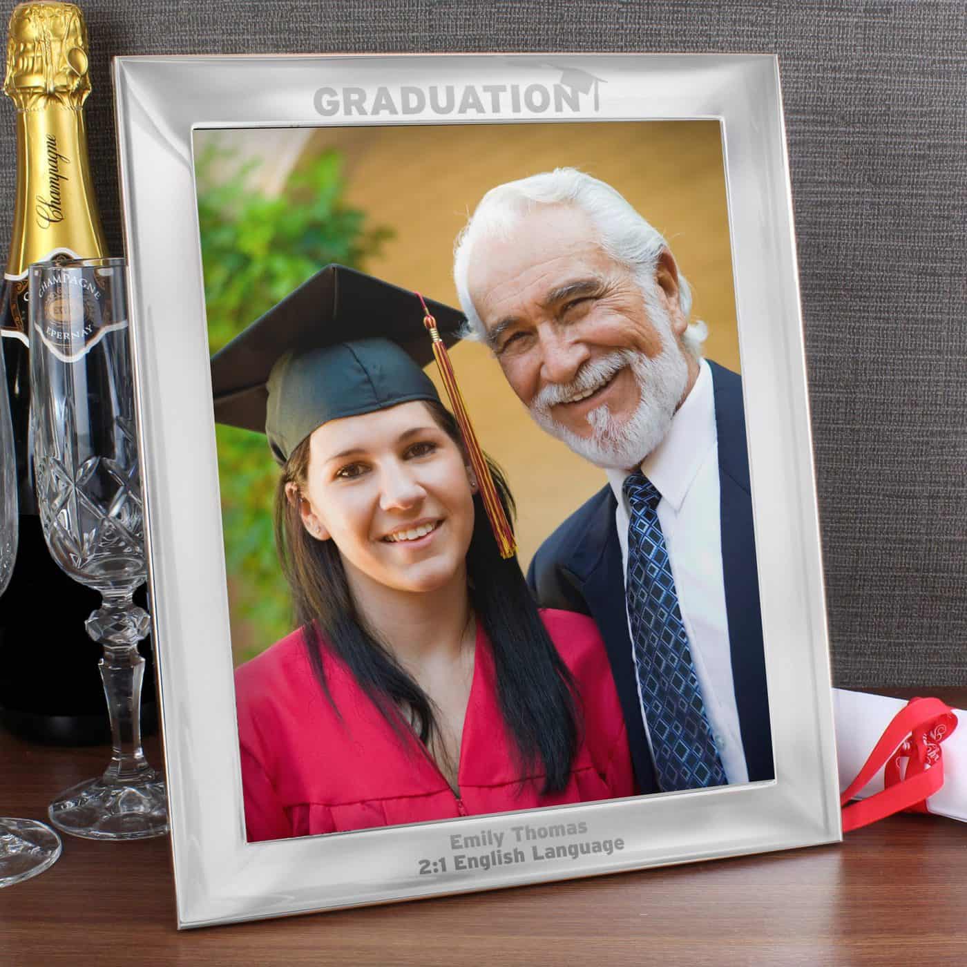 Silver 10×8 Graduation Photo Frame Silver 10x8 Graduation Photo Frame