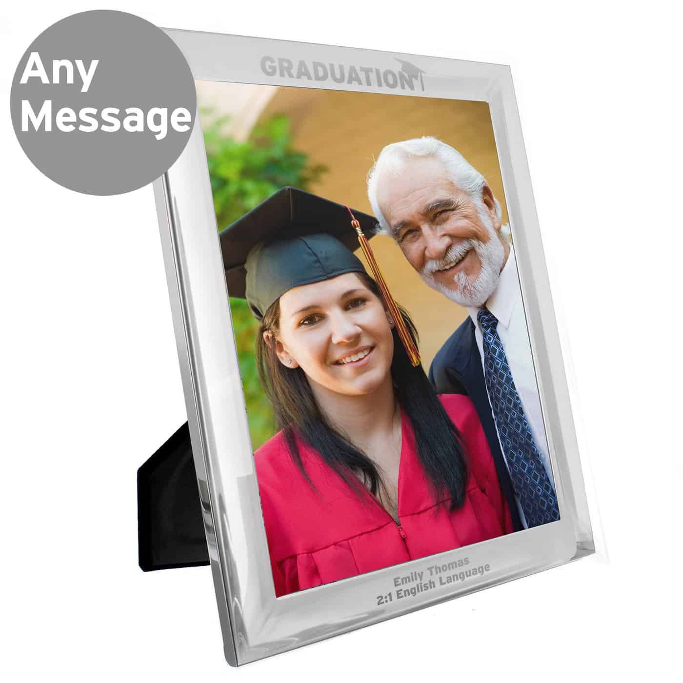 Silver 10×8 Graduation Photo Frame Silver 10x8 Graduation Photo Frame