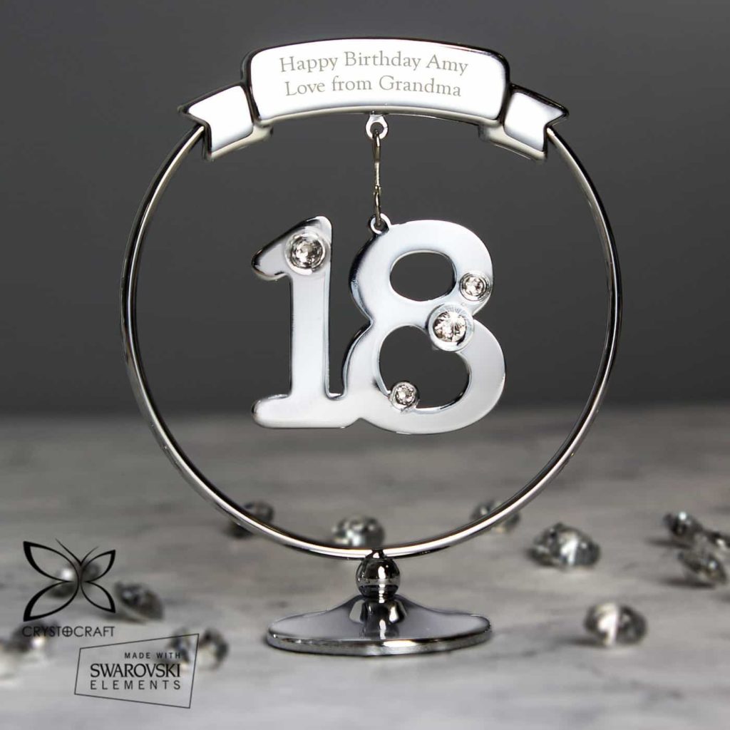 Crystocraft 18th Celebration Ornament