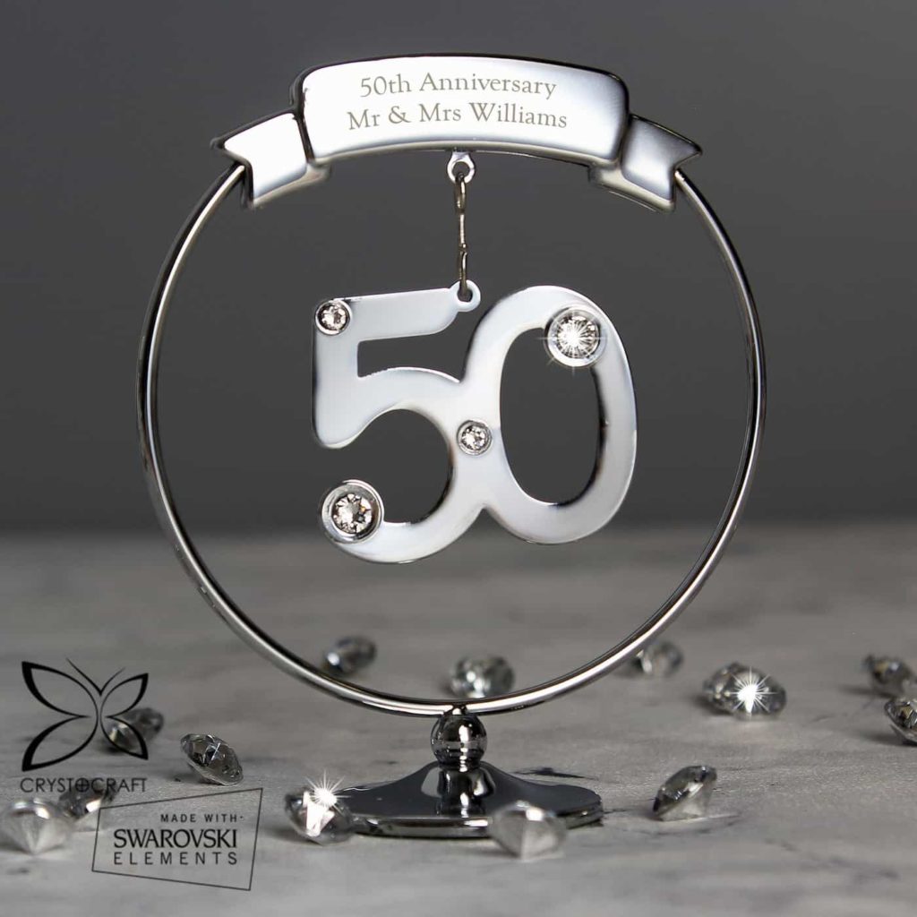 Crystocraft 50th Celebration Ornament