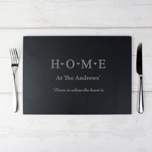 HOME Slate Rectangle Placemat