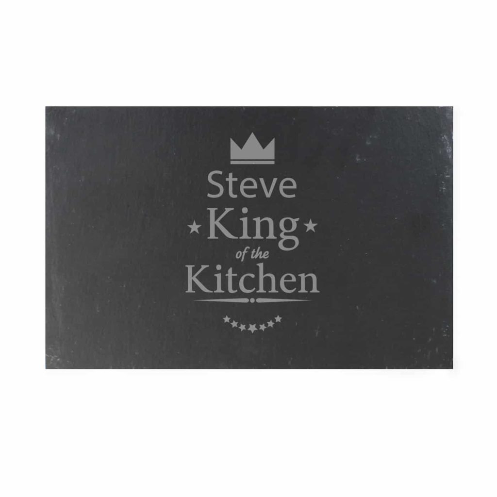 King of the Kitchen Slate Cheeseboard