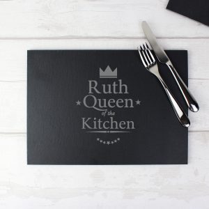 Queen of the Kitchen Slate Cheeseboard