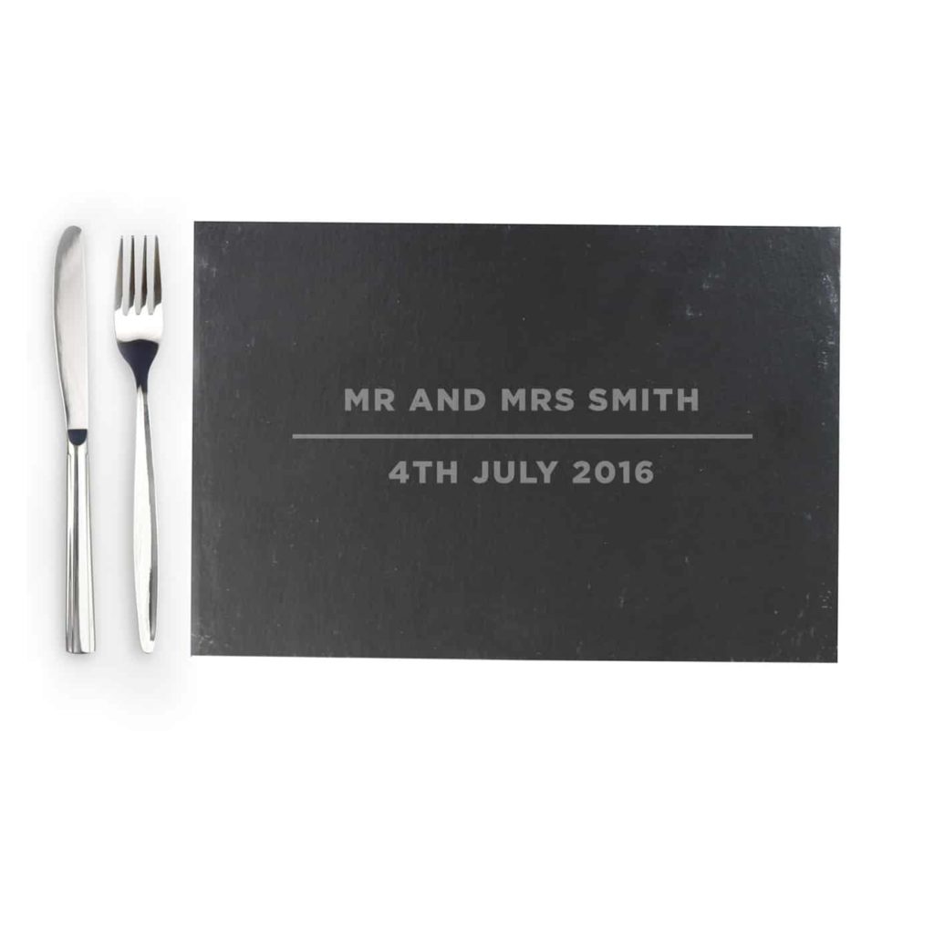 Classic Slate Rectangle Placemat