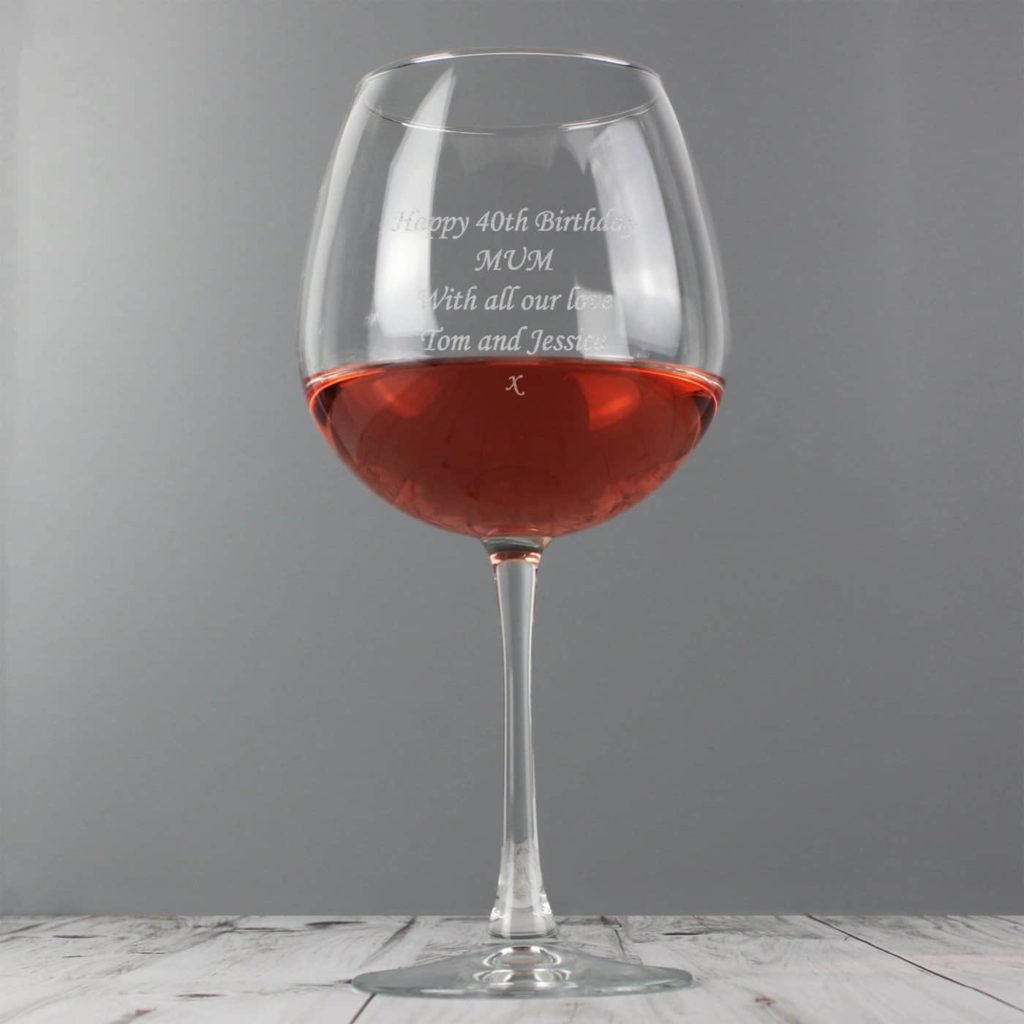 Bottle of Wine Glass