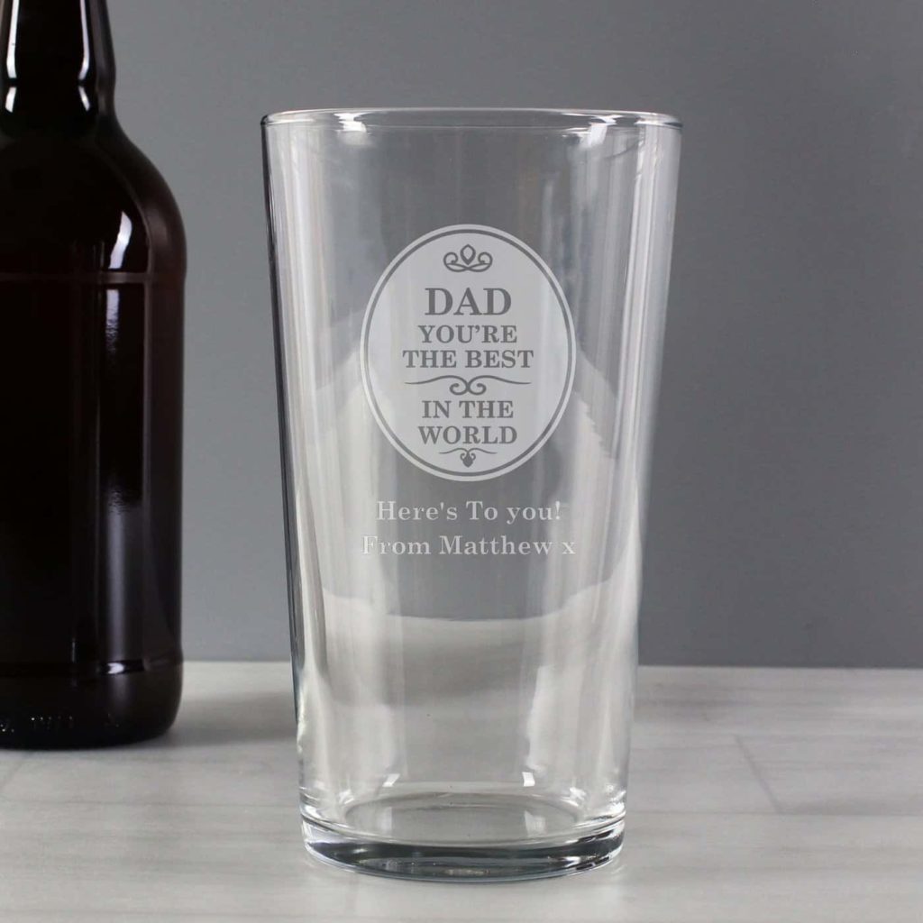 The Best in the World Pint Glass