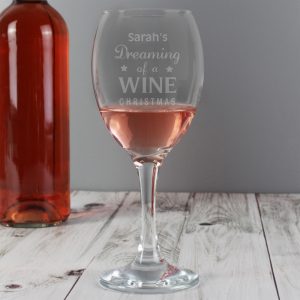 Dreaming of a Wine Christmas... Wine Glass