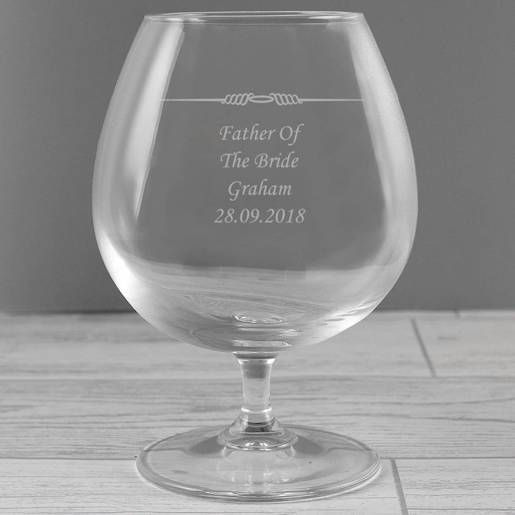 Decorative Brandy Glass