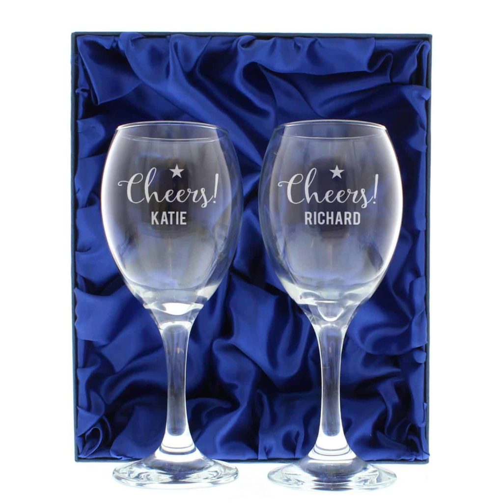 Cheers Wine Glass Set