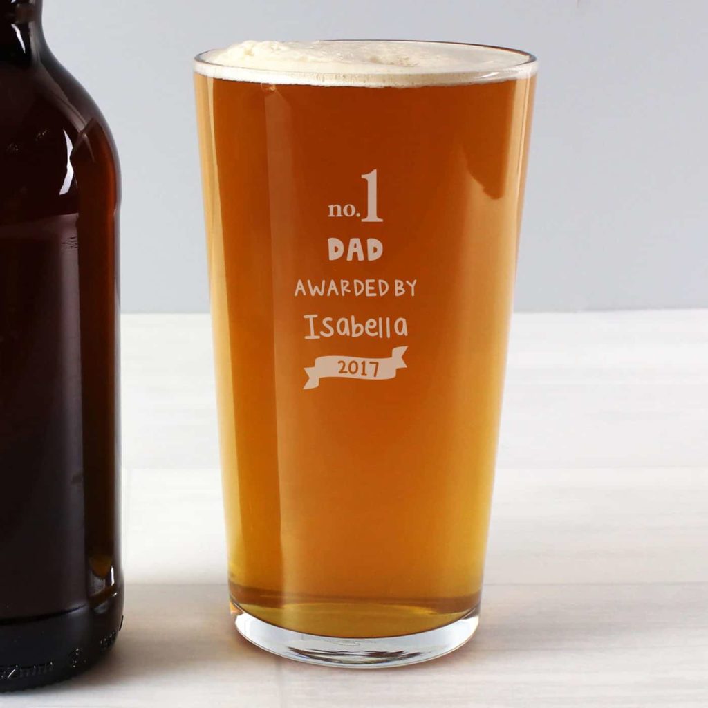 no.1 Awarded By Pint Glass