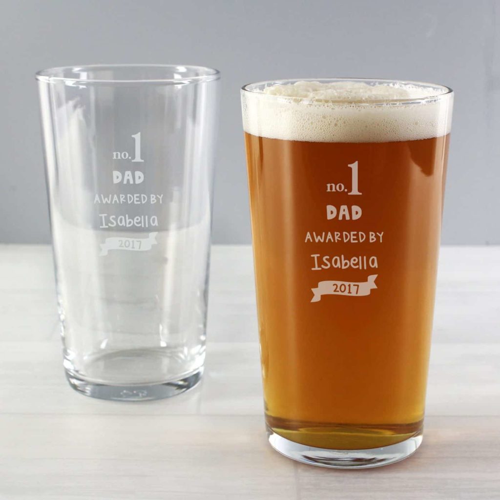 no.1 Awarded By Pint Glass
