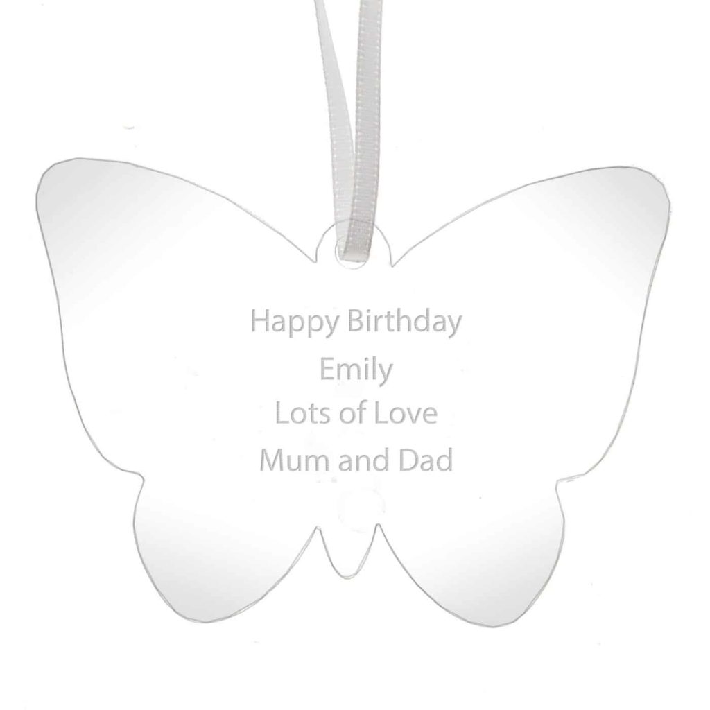 Acrylic Butterfly Decoration