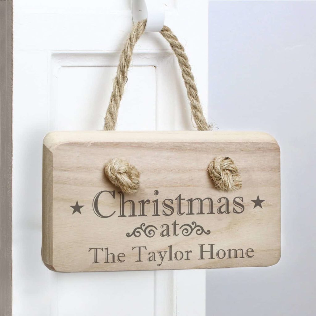 Christmas Wooden Sign