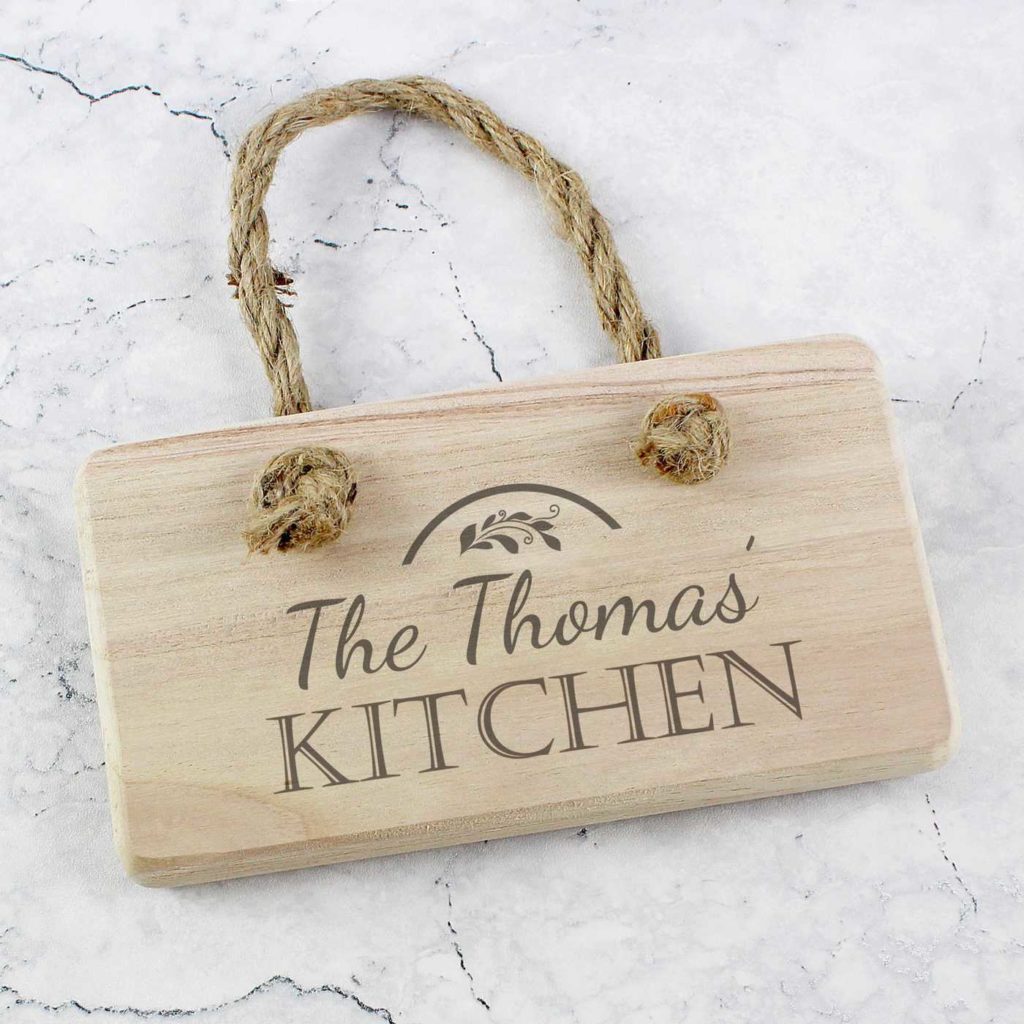 Kitchen Wooden Sign