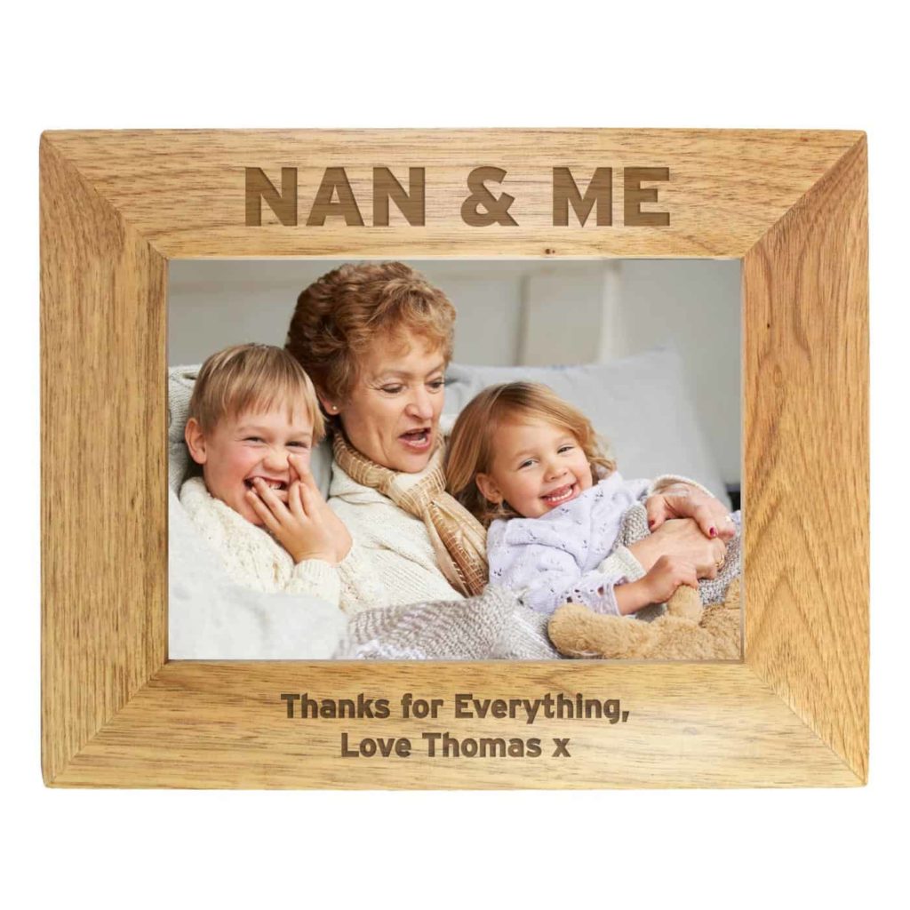 Nan & Me 5x7 Wooden Photo Frame