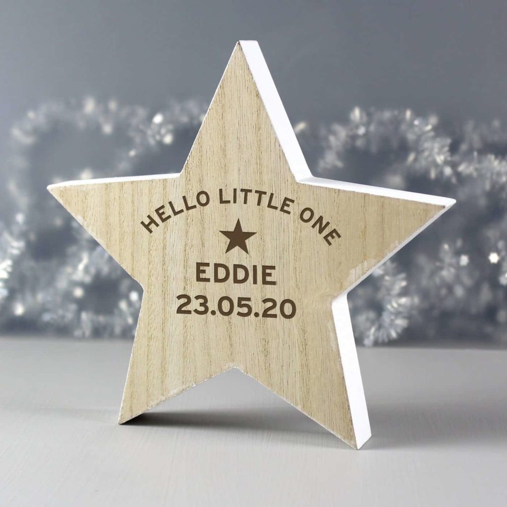 Rustic Wooden Star Decoration
