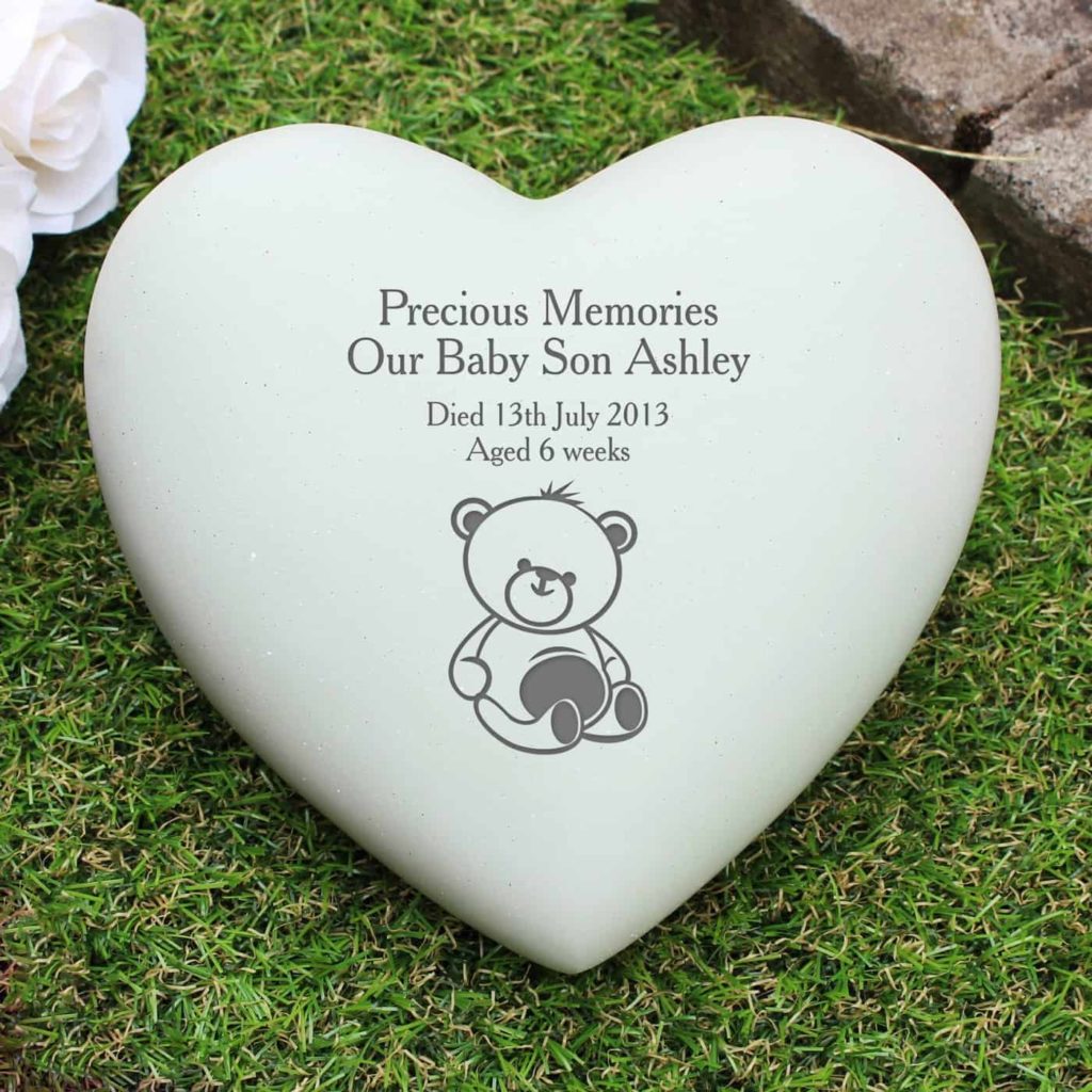 Teddy Bear Heart Memorial