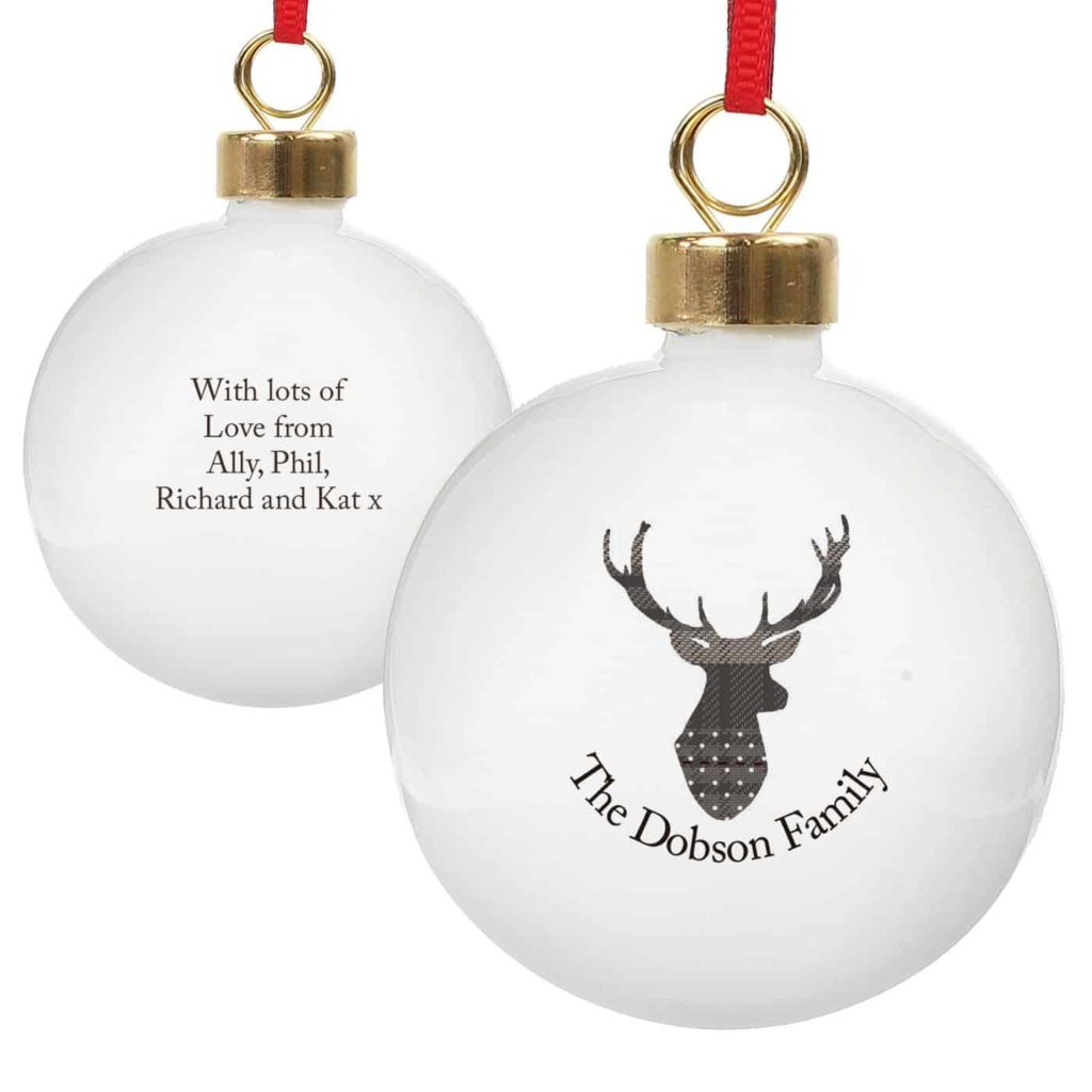 Highland Stag Bauble