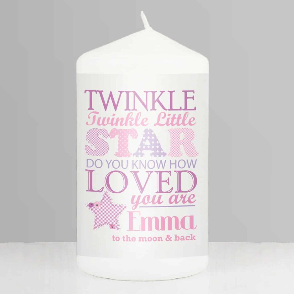 Twinkle Girls Candle