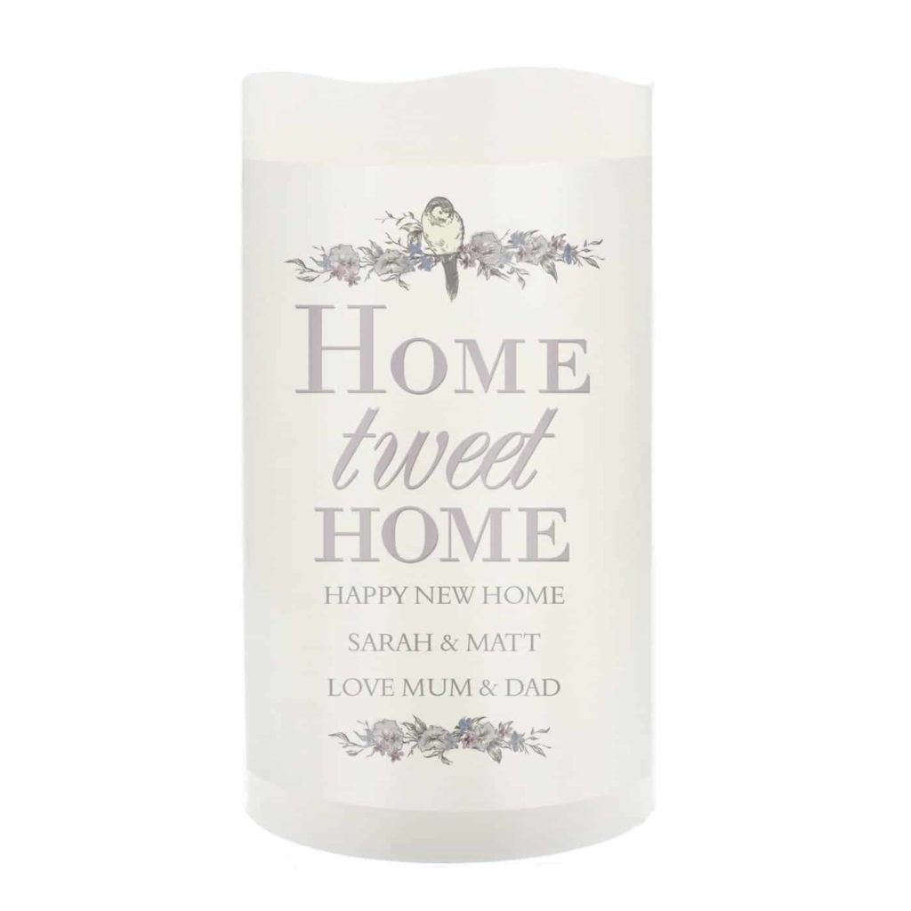 Home tweet Home LED Candle