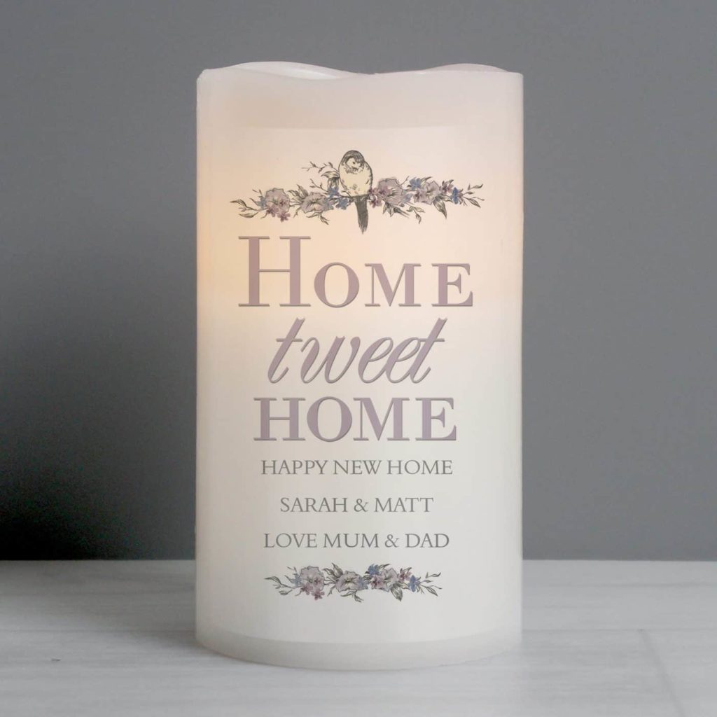 Home tweet Home LED Candle