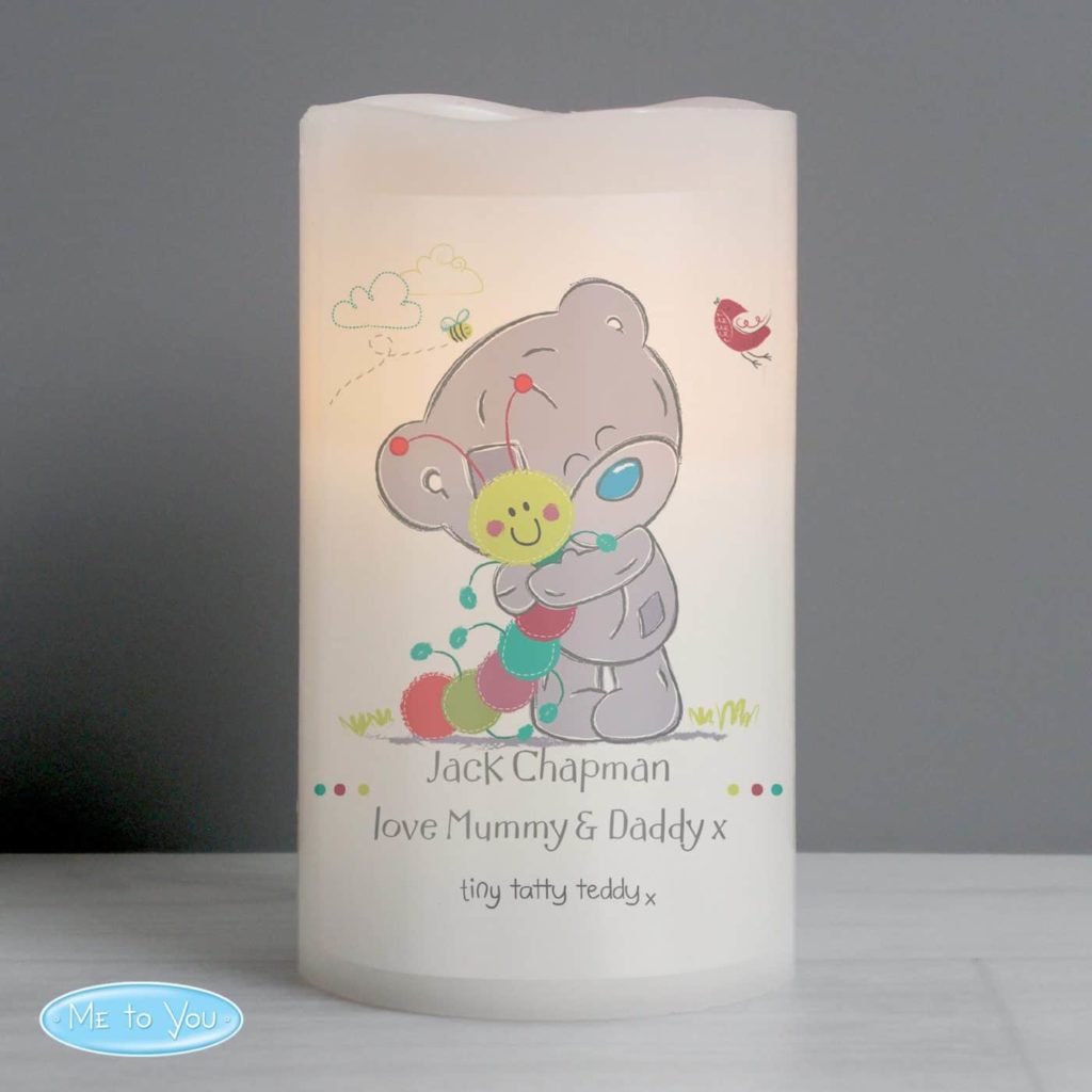 Tiny Tatty Teddy Cuddle Bug Nightlight LED Candle
