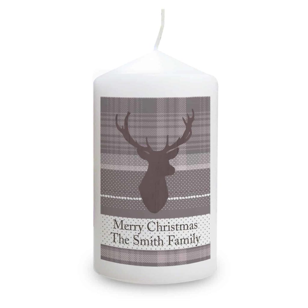 Highland Stag Candle